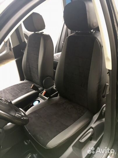 Авточехлы с алькантарой на Tiguan 1 от Автопилот