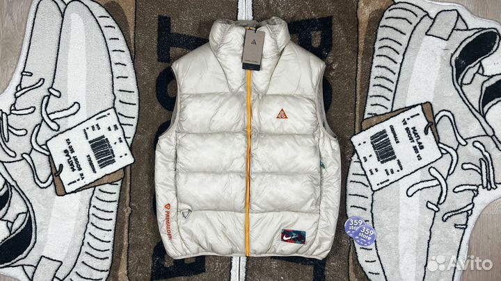 Жилет Nike ACG Оригинал Prima-loft Бежевая