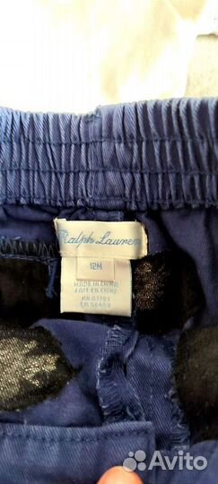 Джинсовые шорты Ralph Lauren 12 m