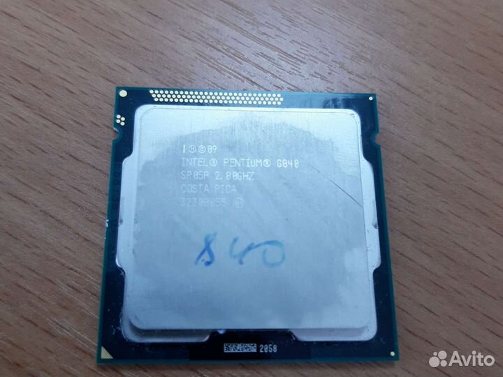 Процессоры Intel Pentium, Socket 1155