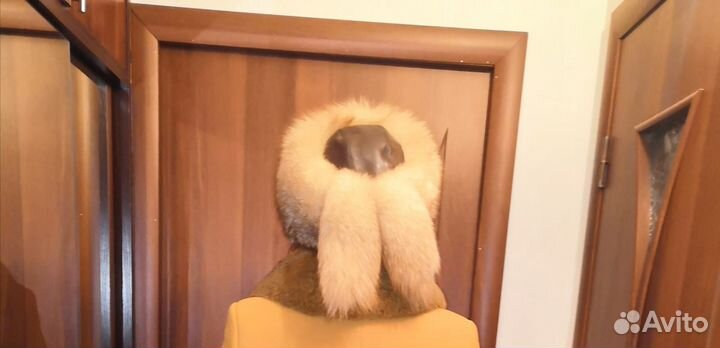 Шапка из меха лисы