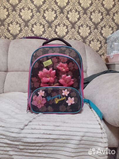 Рюкзак школьный для девочки бу