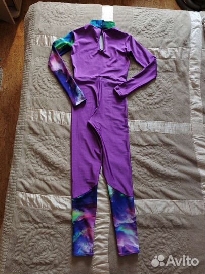 Гимнастический комбинезон, новый. 152-164