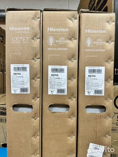 Hisense 55e7kq qled новый