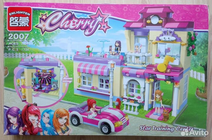 Конструктор Qman Cherry для девочек