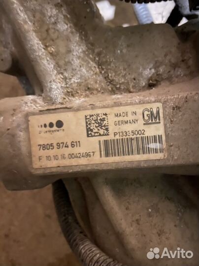 Рулевая рейка Opel Astra J