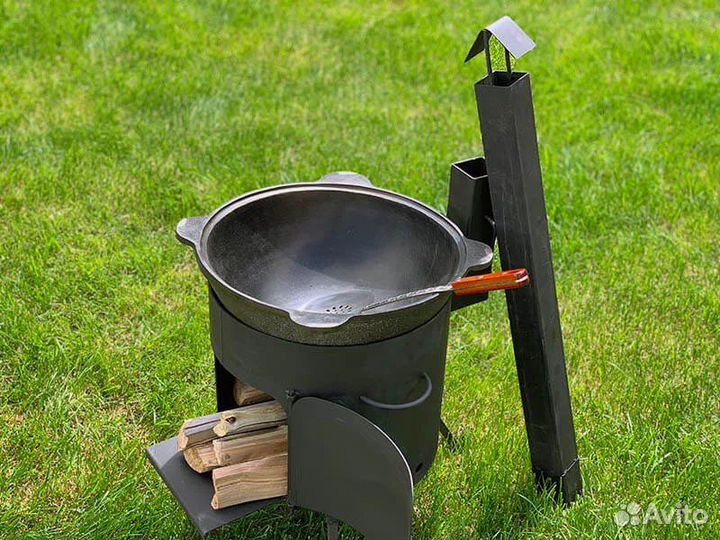 Казан печь под казан комплект