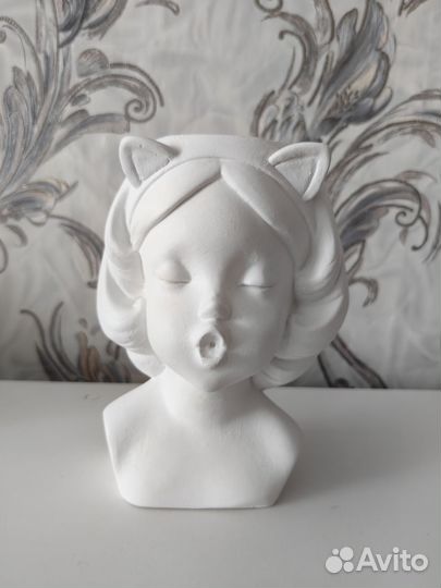 Кашпо интерьерное девочка