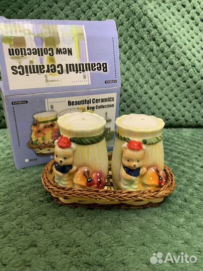 Солонка и перечница