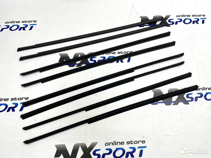 Бархотки ваз 2105, 2107 внутренние и наружние