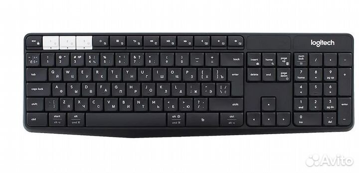 Клавиатура Logitech K375s Multi-Device черный