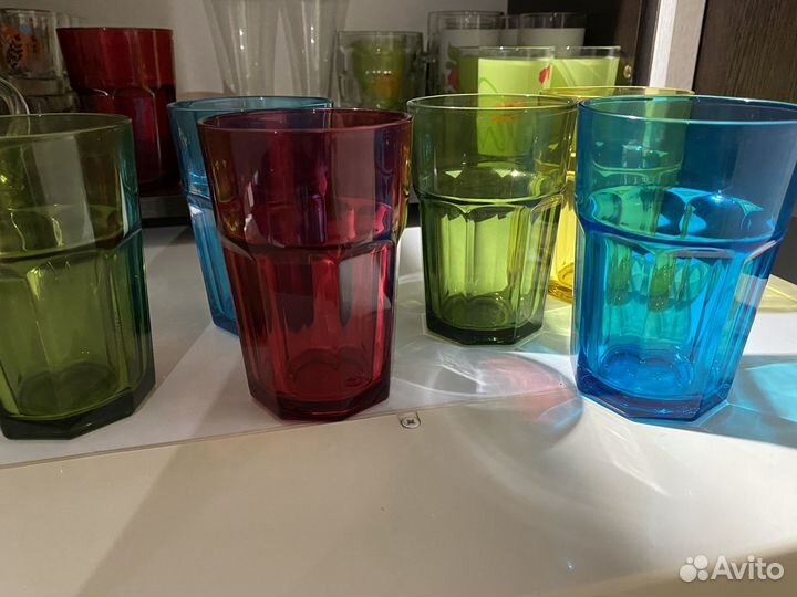 Стаканы для сока 6 шт