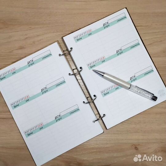 Ежедневник мастера маникюра