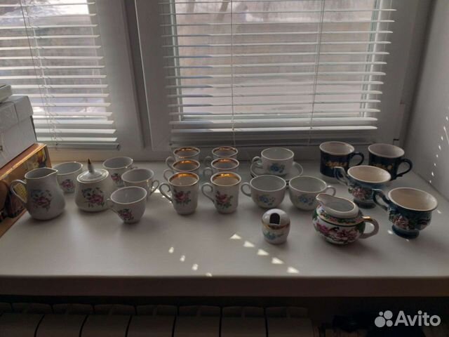 Кофейные наборы, стаканы