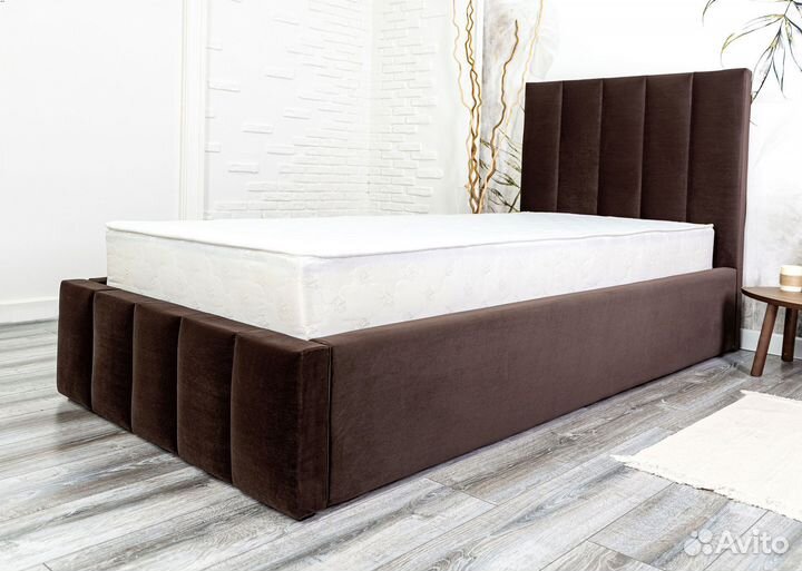 Кровать 80х200 шоколад Богема