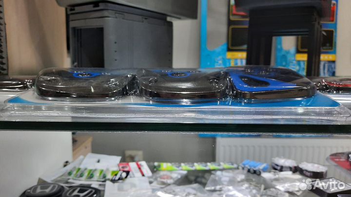 Накладки на педали МКПП (синий)