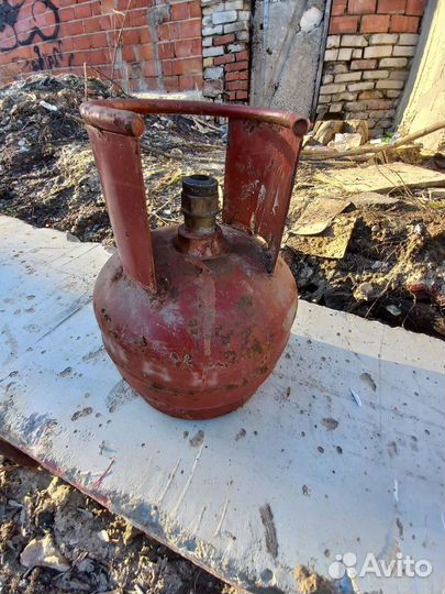 Баллон газовый бу пропановый 5 литров