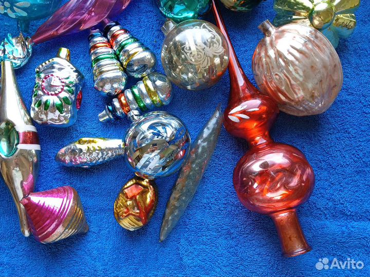Елочные игрушки СССР в реставрацию