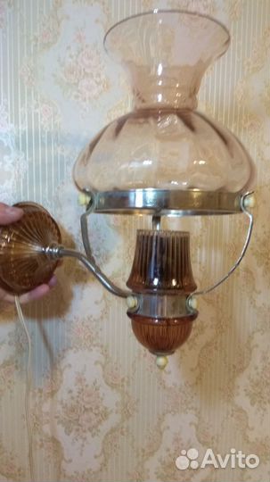 Лампа настенная СССР