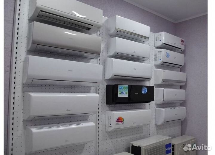 Сплит система с установкой
