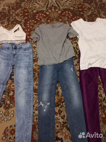 Вещи пакетом на девочку 11-12лет