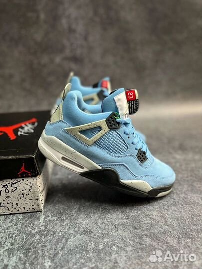 Кроссовки Nike Air Jordan 4 Retro University Blue