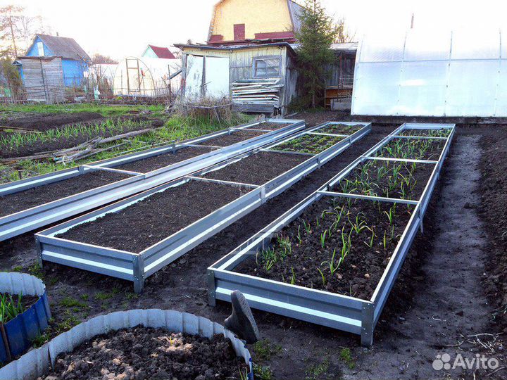 Грядки для теплицы