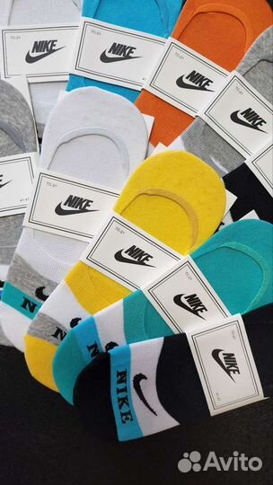Носки следки nike мужские