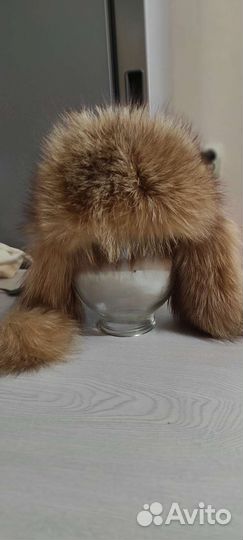 Шапка ушанка натуральный мех женская