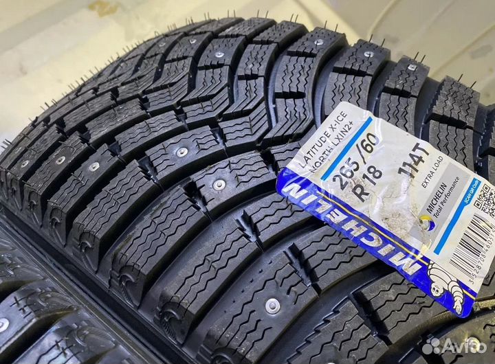 Michelin Latitude X-Ice North 2 + 265/60 R18 114T