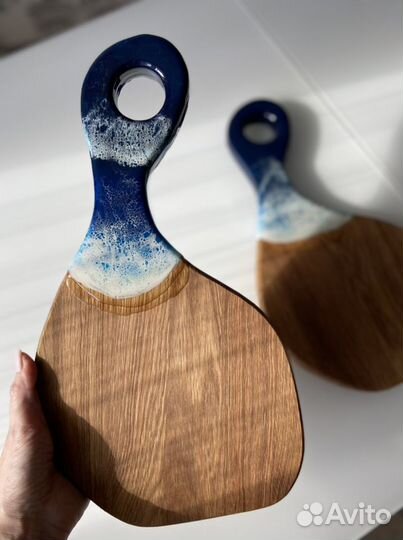 Разделочная доска из эпоксидной смолы