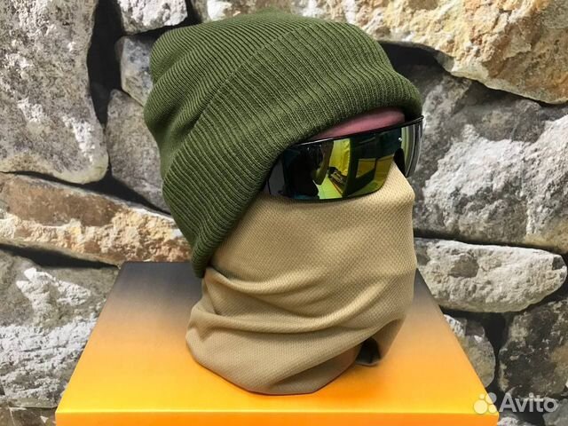 Шапка зимняя вязаная