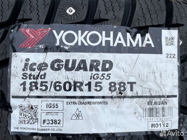 Yokohama Ice Guard Stud IG55 185/60 R15 88T
