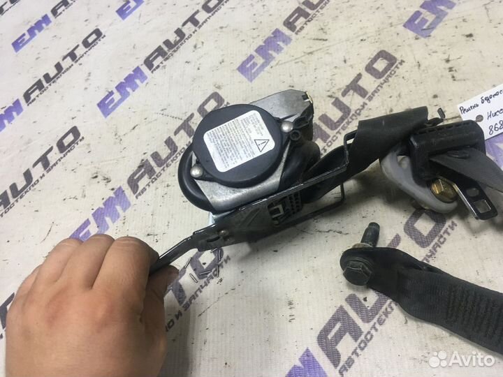 Ремень безопас. передний левый Ниссан Примера П12