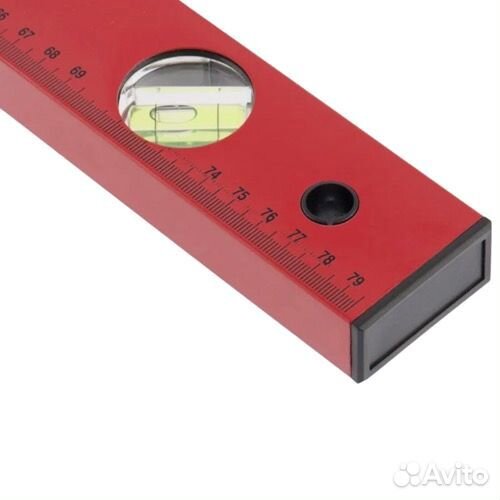 Уровень алюминиевый, 800мм, 3 глазка, матрикс