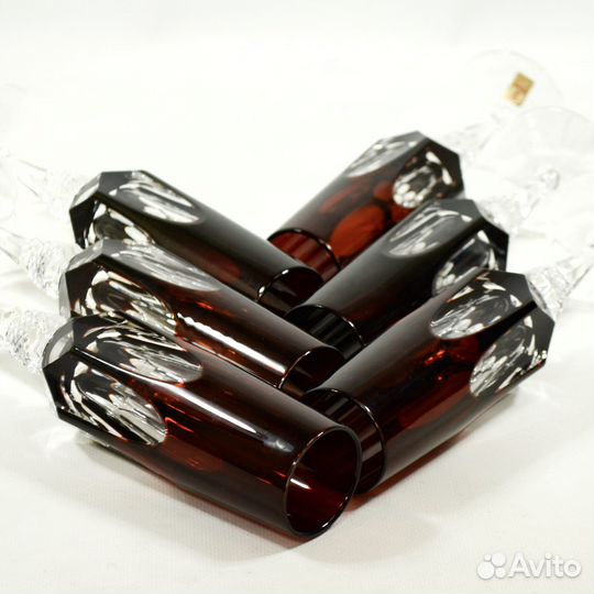 Antika Nachtmann Бокал фужер хрусталь рубин