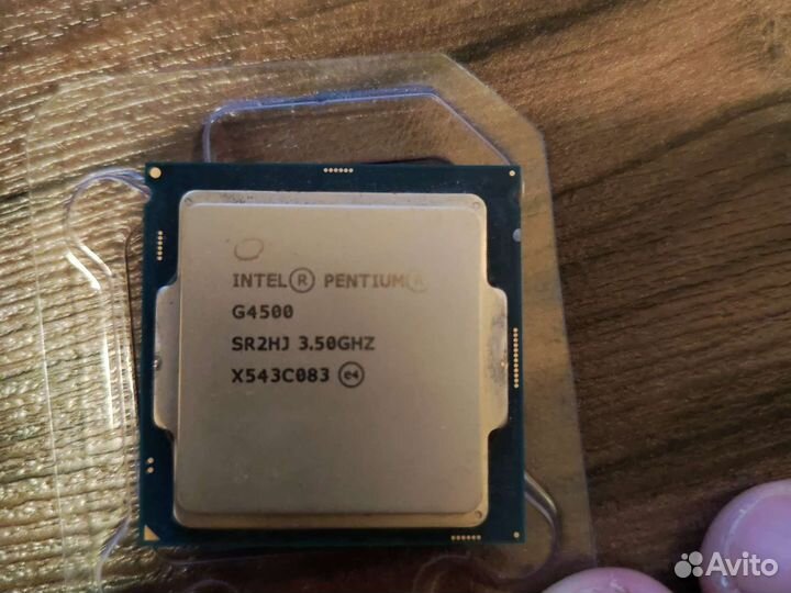 Процессор intel pentium g4500