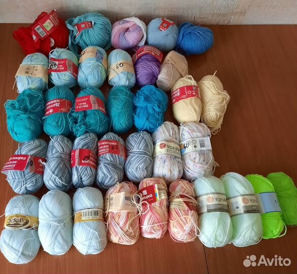 Пряжа нитки для вязания