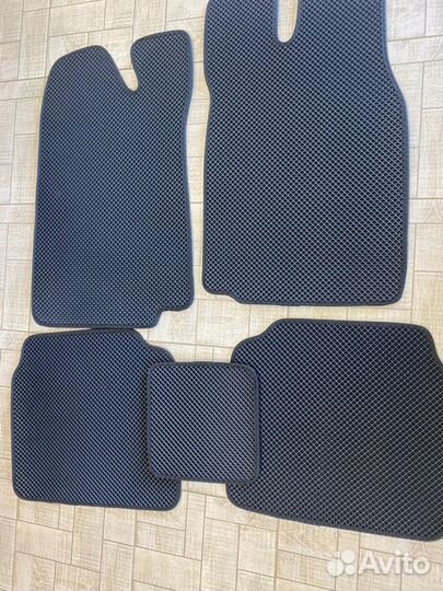 Коврики ева eva эва Ваз 2109-2114 чёрные