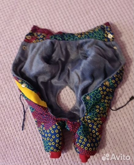 Комбинезон для собаки весна осень