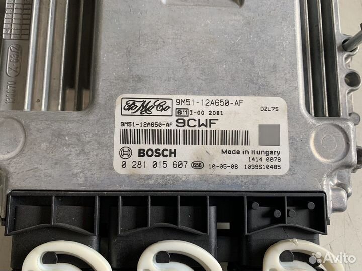 Блок управления двигателем Ford Focus 2 1.6 tdci