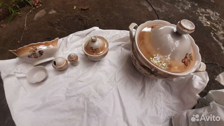 Столовый сервиз на шесть персон, Коростень (СССР)