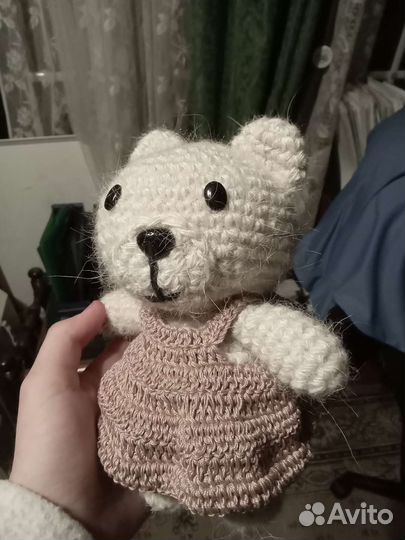 Мишка ручной работы