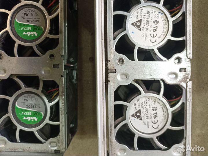 Корпусные и серверные вентиляторы