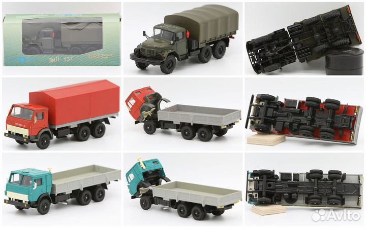 Машинки игрушки Сделано в СССР в 1/43