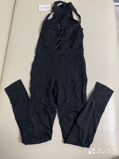 Комбинезон женский вечерний черный