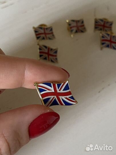 Брошь / значок флаг Великобритании