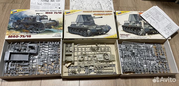 Сборная модель танка