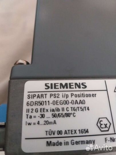 Позиционер 6DR5011-0EG00-0AA0 6DR5010-0NG30-0AA0