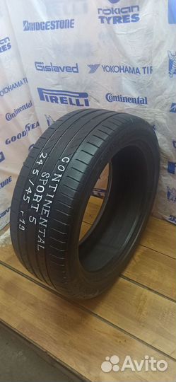 Continental ContiSportContact 5 245/45 R19 98W